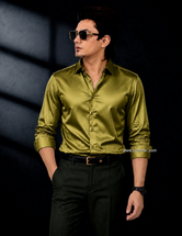 Premium Satin Shirt For Men