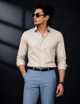 Premium satin shirt for men
