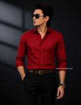 Premium satin shirt for men