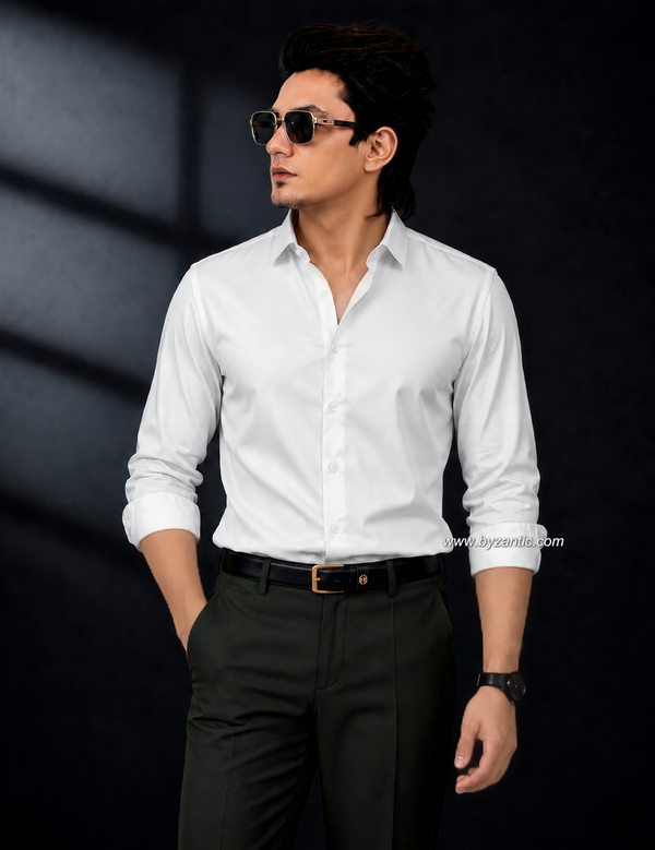 Premium satin shirt for men