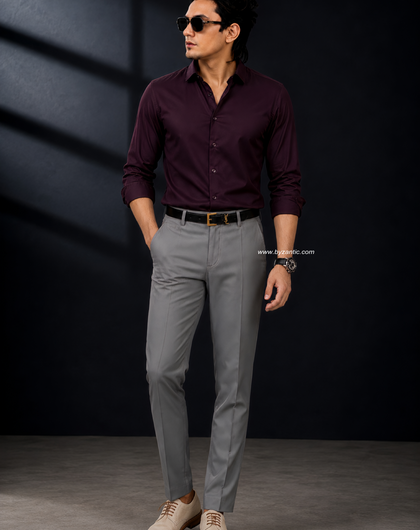 Premium Satin Shirt & Adjustable Pant Combo