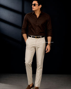 Premium Satin Shirt & Adjustable Pant Combo