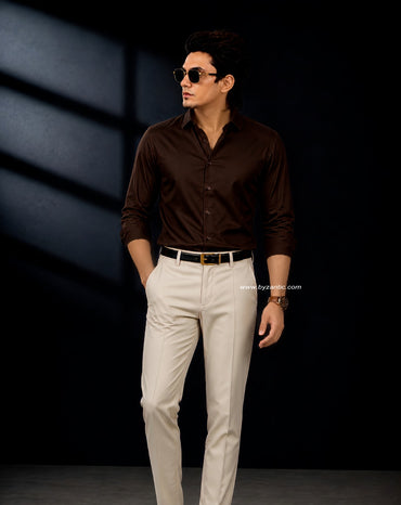Premium Satin Shirt & Adjustable Pant Combo