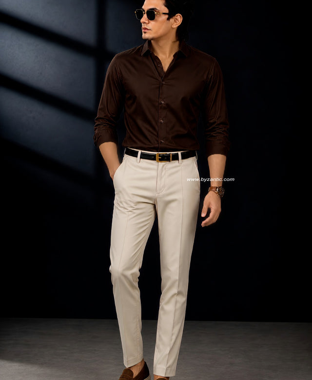 Premium Satin Shirt & Adjustable Pant Combo