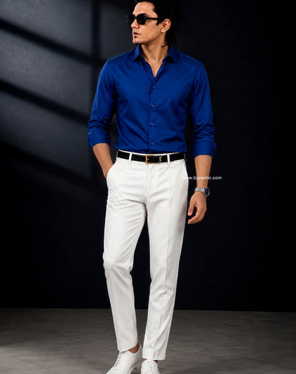 Premium Satin Shirt & Adjustable Pant Combo
