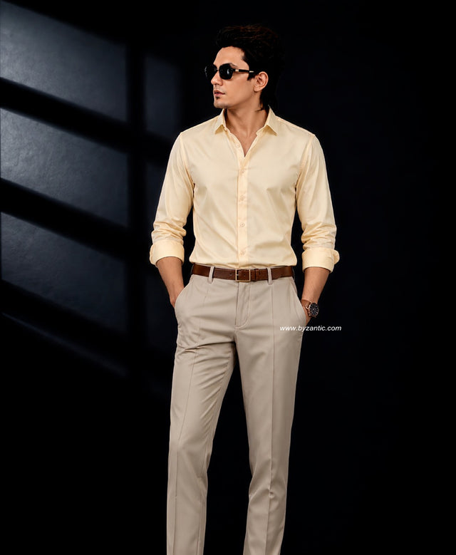Premium Satin Shirt & Adjustable Pant Combo
