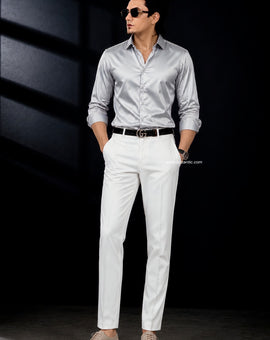 Premium Satin Shirt & Adjustable Pant Combo