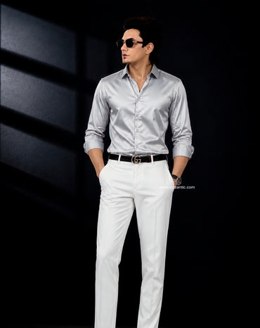 Premium Satin Shirt & Adjustable Pant Combo