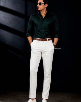 Premium Satin Shirt & Adjustable Pant Combo