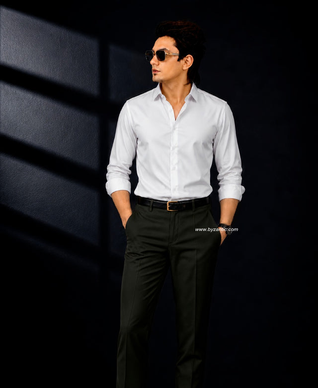 Premium Satin Shirt & Adjustable Pant Combo