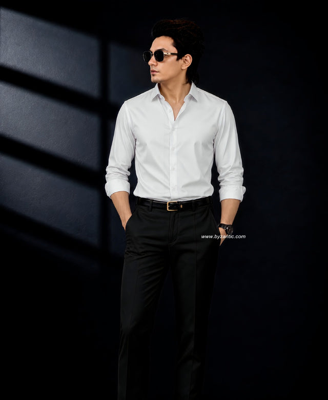 Premium Satin Shirt & Adjustable Pant Combo