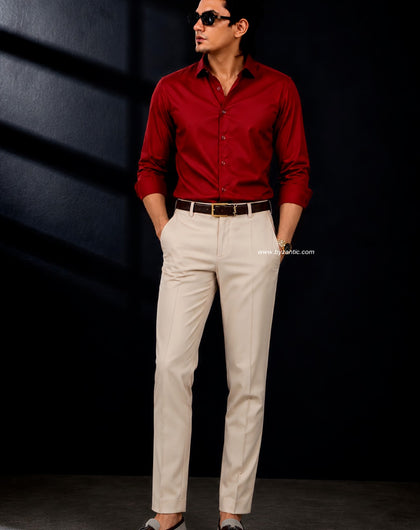 Premium Satin Shirt & Adjustable Pant Combo