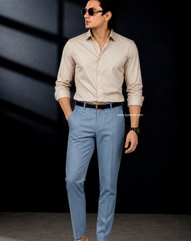 Premium Satin Shirt & Adjustable Pant Combo