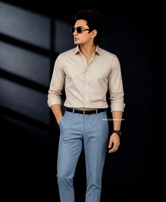 Premium Satin Shirt & Adjustable Pant Combo