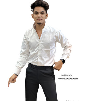 Plain Satin Shirt & Pant - Combo
